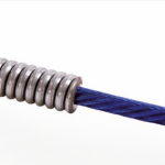 Sajla za spiralni stroj s unutarnjim ojačanjem